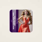 Carte de profil de titulaire de titre de concours (Devant)