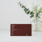 Carte de profil Deep Red (fabric) (Debout devant)