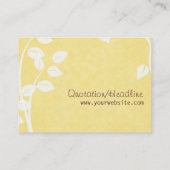 Carte de profil d'entreprise LiLiANA (Dos)