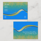 Carte de profil d'entreprise OZTRALiANA (Devant / Derrière)