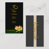 Carte de profil des guérisseurs holistiques (Devant / Derrière)