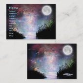 Carte de profil des rêves Print_1 (Devant / Derrière)