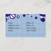 Carte de profil Designer (Dos)