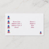 Carte de profil Designer (Dos)