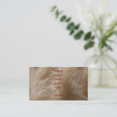 Carte de profil d'herbe sauvage (Debout devant)