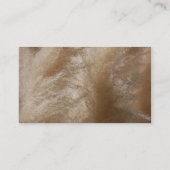 Carte de profil d'herbe sauvage (Dos)