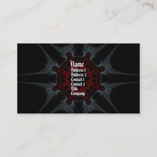 Carte de profil d'imaginaire fractal Gothica