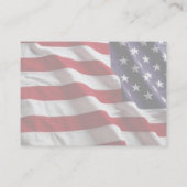 Carte de profil d'indicateur USA (Dos)