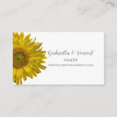 Carte de profil du site Web du Mariage de tourneso (Devant)