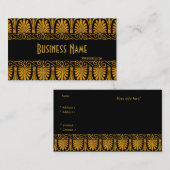 Carte de profil Entreprise Vieux Or (Devant / Derrière)