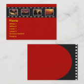 Carte de profil Filmstrip (Devant / Derrière)