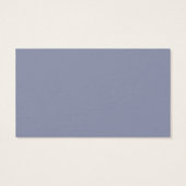 Carte de profil gris cool (Dos)