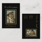 Carte de profil Groomers de chiens Vintages (Devant / Derrière)