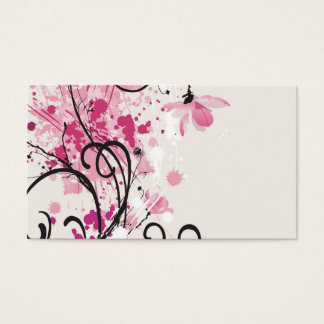 Carte de profil Grungy
