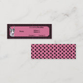 Carte de profil Harlequin Pup Great Dane (Devant / Derrière)