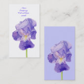 Carte de profil Iris Purple (Devant / Derrière)