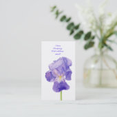 Carte de profil Iris Purple (Debout devant)