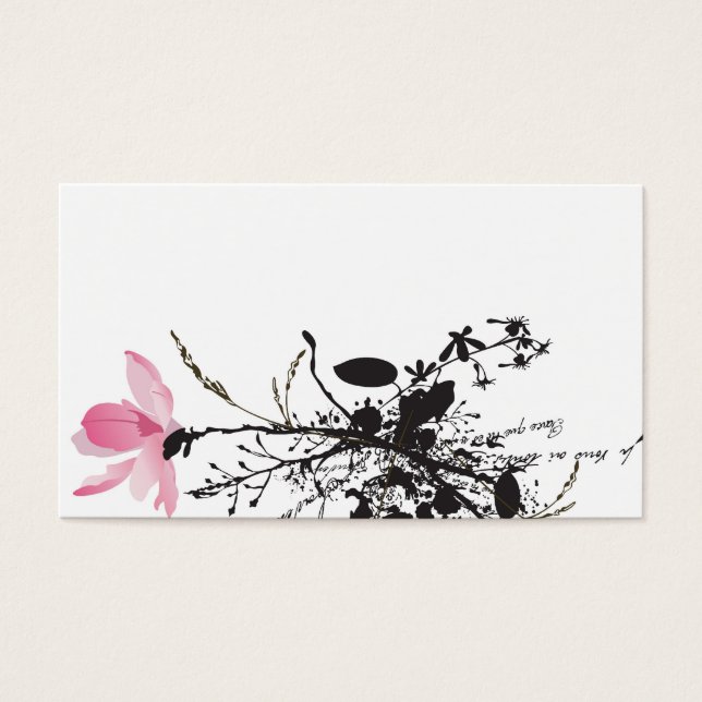 Carte de profil Magnolia (Devant)
