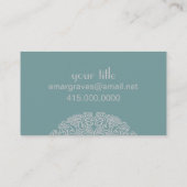 Carte de profil Mandala (Dos)