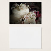 Carte de profil mariage (Devant & derrière)