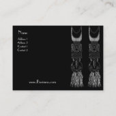 Carte de profil Masques africains Vintages (Dos)