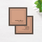 Carte de profil minimaliste professionnelle (Bureau)