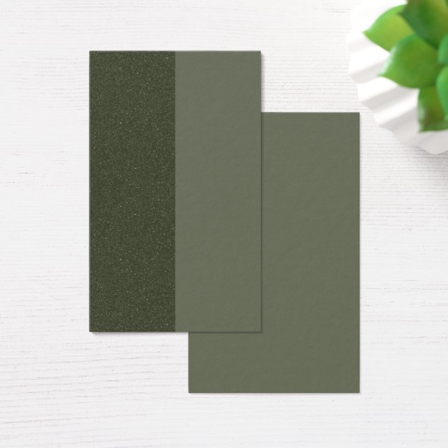 Carte de profil Moss Green Split Texture - Personn (Bureau)