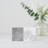 Carte de profil moto (Debout devant)