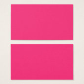Carte de profil Neon Rose (Devant & derrière)
