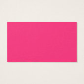 Carte de profil Neon Rose (Dos)