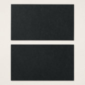 Carte de profil noir Premium (Devant & derrière)