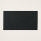 Carte de profil noir Premium (Devant)