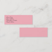 Carte de profil Patiné Pink Pink LightWheel (Devant / Derrière)