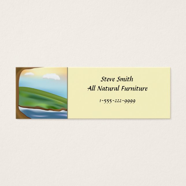 Carte de profil Paysages naturels (Devant)