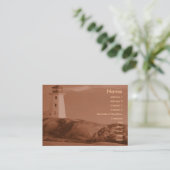 Carte de profil phare (Debout devant)