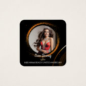Carte de profil photo QR Code Sunset Dust (Devant)