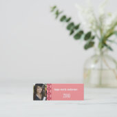 Carte de profil pour fille Jacquard senior (Debout devant)
