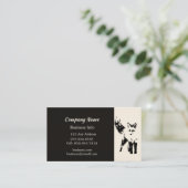 Carte de profil professionnelle personnalisée Cute (Debout devant)