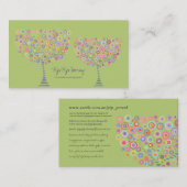 Carte de profil professionnelle personnelle de la (Devant / Derrière)