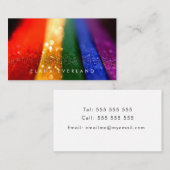 Carte de profil professionnelle Rainbow Parties sc (Devant / Derrière)