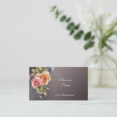 Carte de profil professionnelle Roses roses roses  (Debout devant)