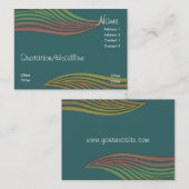 Carte de profil professionnelle Waveys (Devant / Derrière)