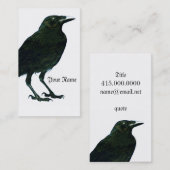 Carte de profil Raven (Devant / Derrière)
