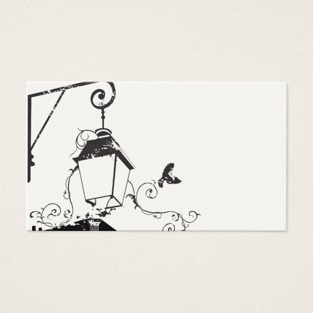 Carte de profil Retro (Devant)