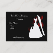 Carte de profil Robe de mariée Boutique Entreprise (Dos)