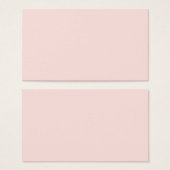 Carte de profil Rose (Devant & derrière)