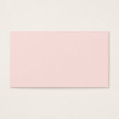 Carte de profil Rose (Devant)