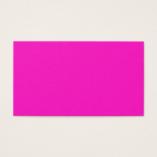 Carte de profil rose choquant (Devant)