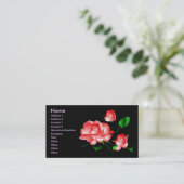 Carte de profil "Rose Florist I" (Debout devant)