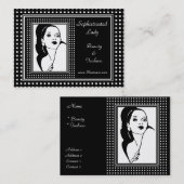 Carte de profil Sophisticated Lady Beauty Mode 2 (Devant / Derrière)